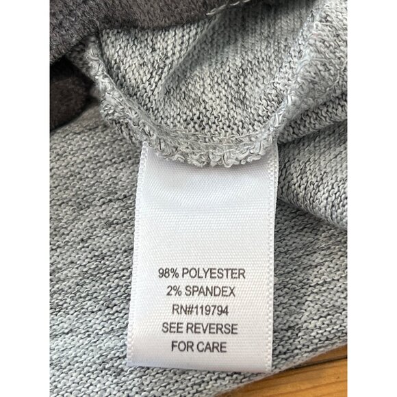 OneWorld Jacket Size Large Floral Full Zip Hooded 3/4 Sleeve Studded Rhinestone - Picture 4 of 7